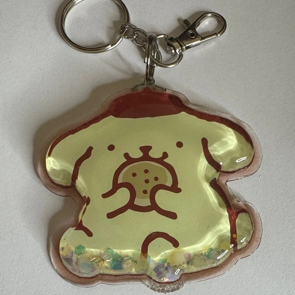 Cute Yellow Keychain Charm